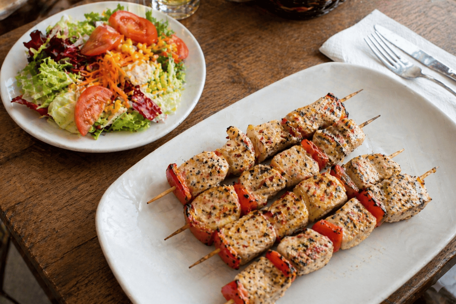 Pinchos pavo